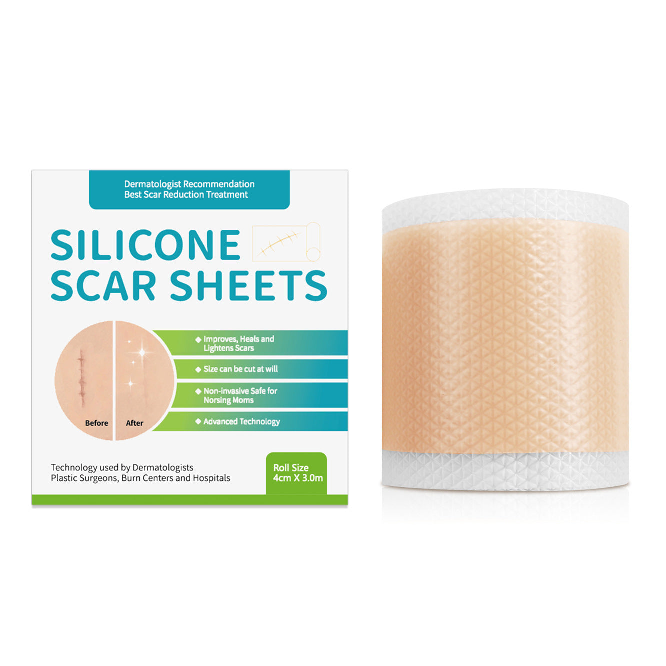 Naveo - Silicone Scar Tape