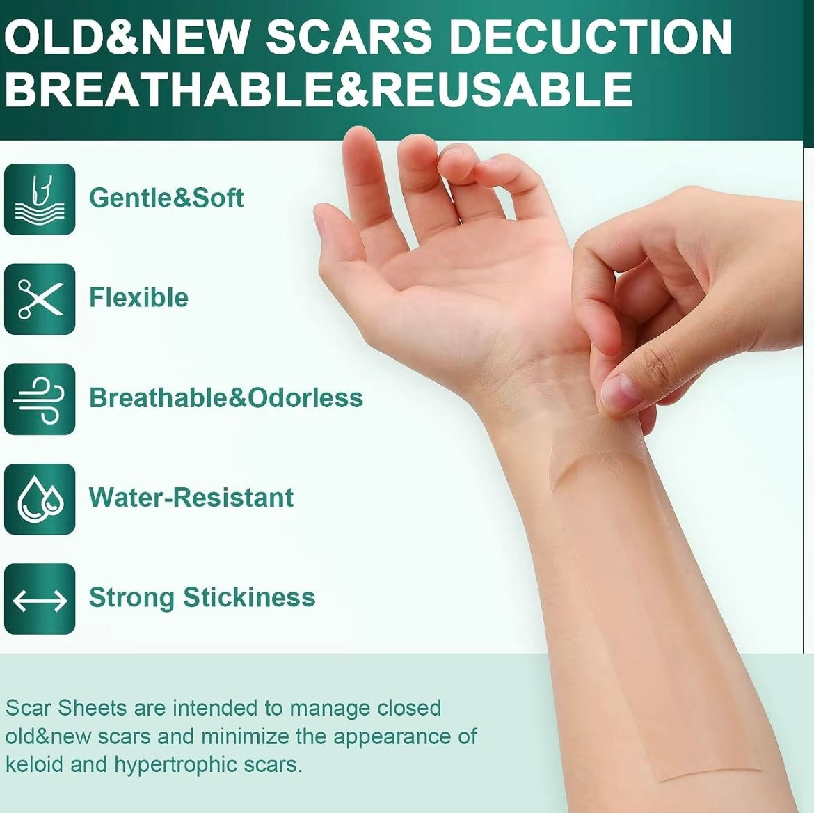 Naveo - Silicone Scar Tape