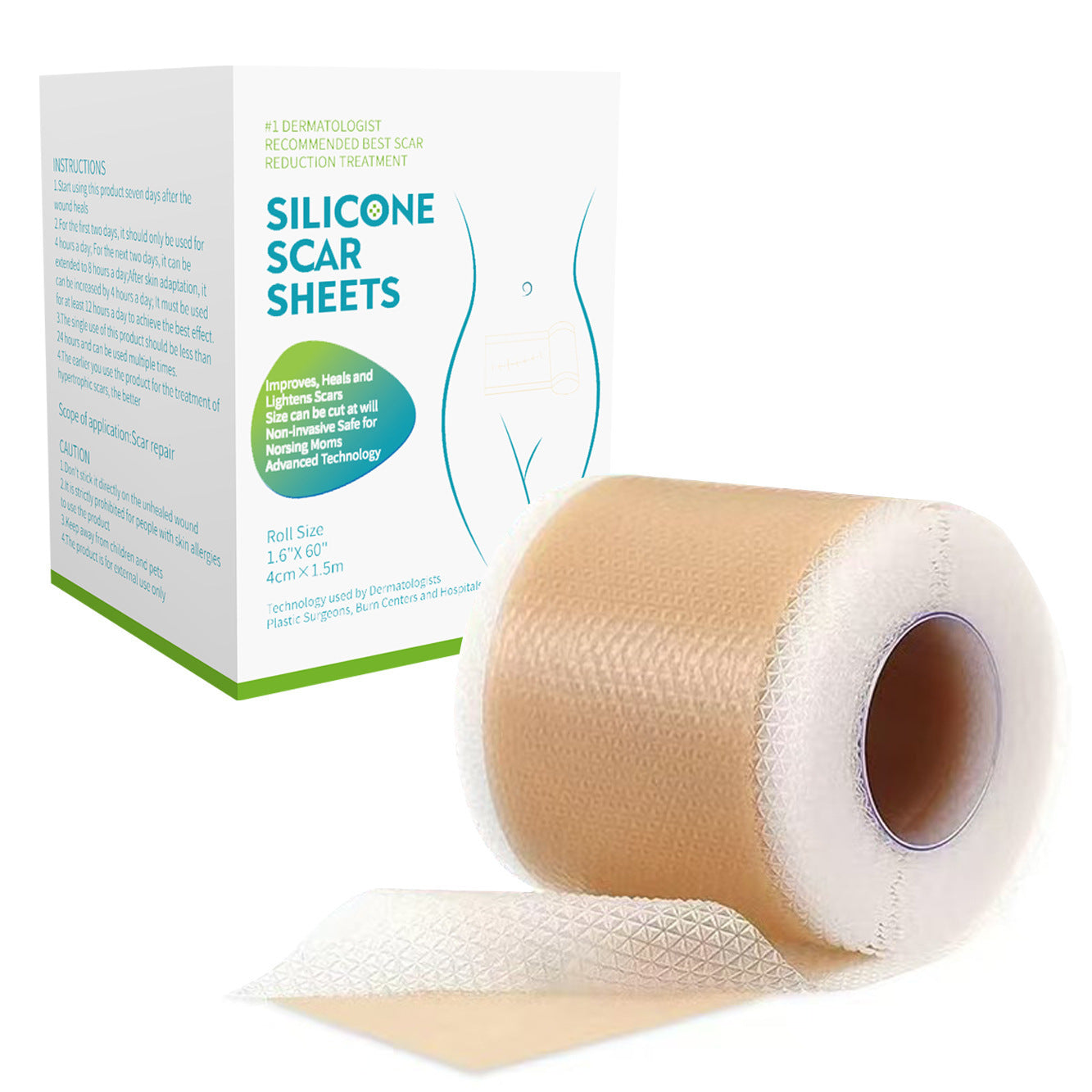 Naveo - Silicone Scar Tape